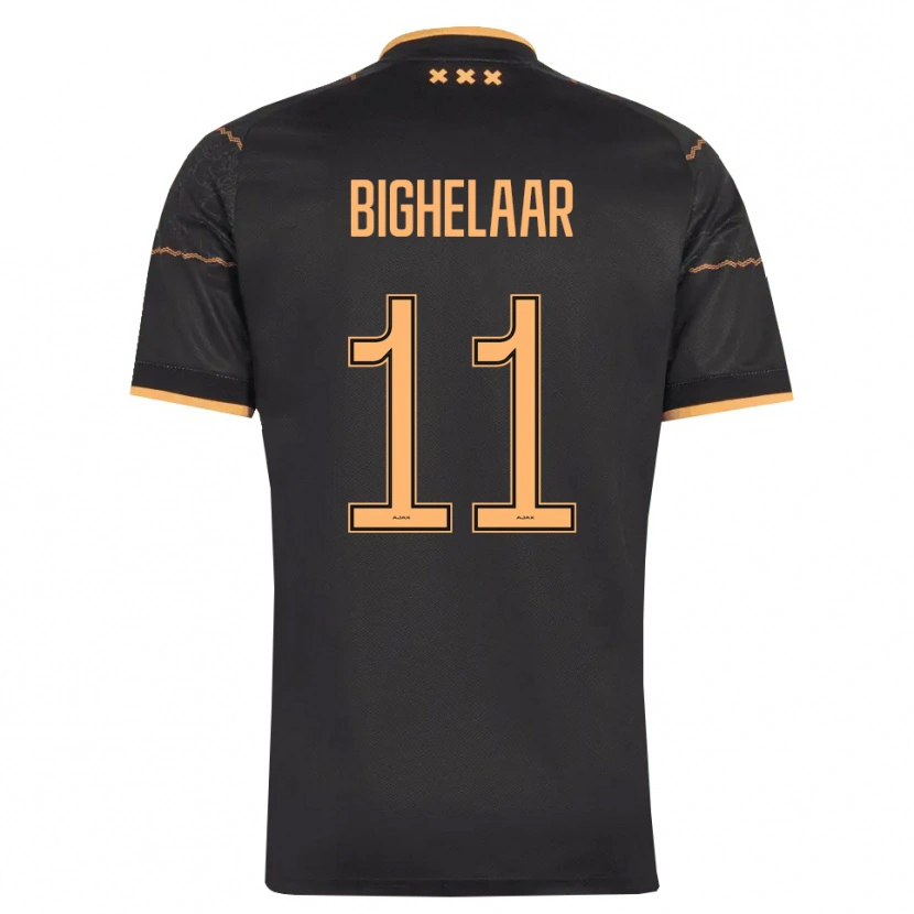 Danxen Heren Marjolijn Van Den Bighelaar #11 Zwart Oranje Uitshirt Uittenue 2026/27 T-Shirt