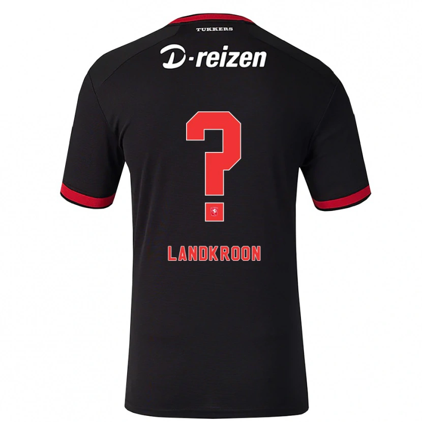 Danxen Heren Kick Landkroon #0 Rood Wit Zwart Uitshirt Uittenue 2026/27 T-Shirt