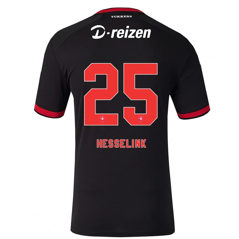 Danxen Heren Lucas Vennegoor Of Hesselink #25 Rood Wit Zwart Uitshirt Uittenue 2026/27 T-Shirt