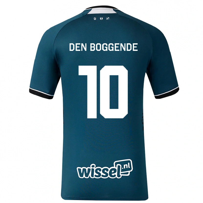 Danxen Heren Tijn Den Boggende #10 Donkerleigrijs Wit Uitshirt Uittenue 2026/27 T-Shirt