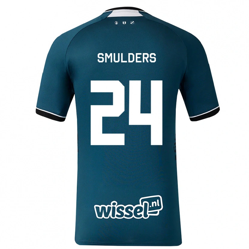 Danxen Heren Anniek Smulders #24 Donkerleigrijs Wit Uitshirt Uittenue 2026/27 T-Shirt