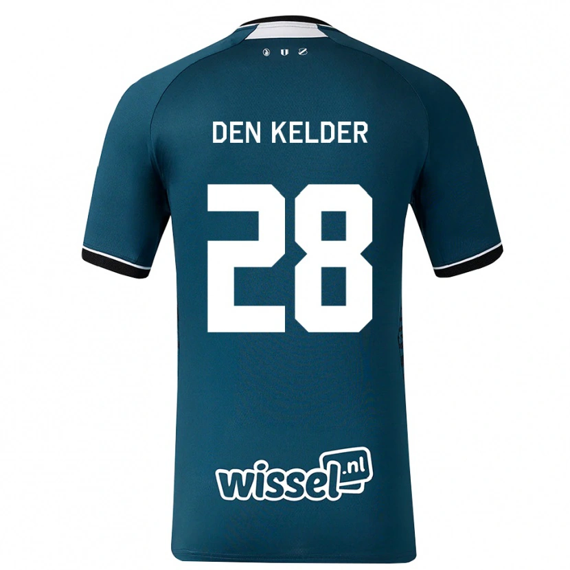 Danxen Heren Gera Op Den Kelder #28 Donkerleigrijs Wit Uitshirt Uittenue 2026/27 T-Shirt