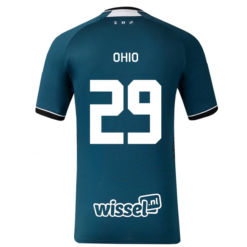 Danxen Heren Noah Ohio #29 Donkerleigrijs Wit Uitshirt Uittenue 2026/27 T-Shirt