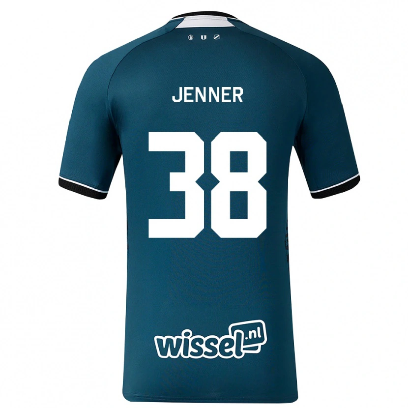 Danxen Heren Ivar Jenner #38 Donkerleigrijs Wit Uitshirt Uittenue 2026/27 T-Shirt