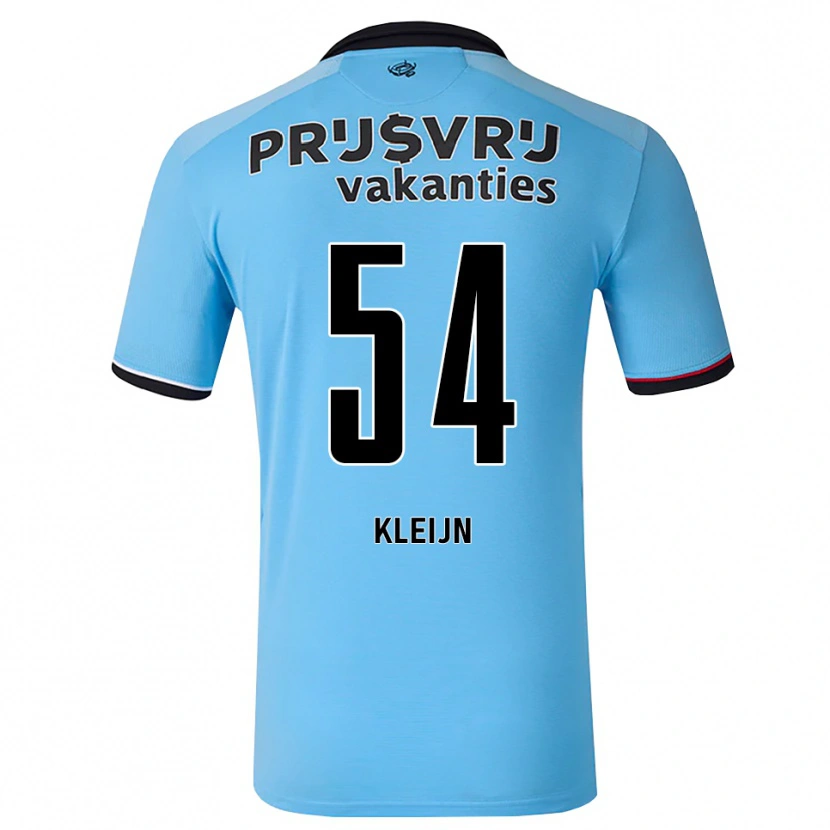 Danxen Heren Mike Kleijn #54 Diephemelsblauw Zwart Rood Uitshirt Uittenue 2026/27 T-Shirt