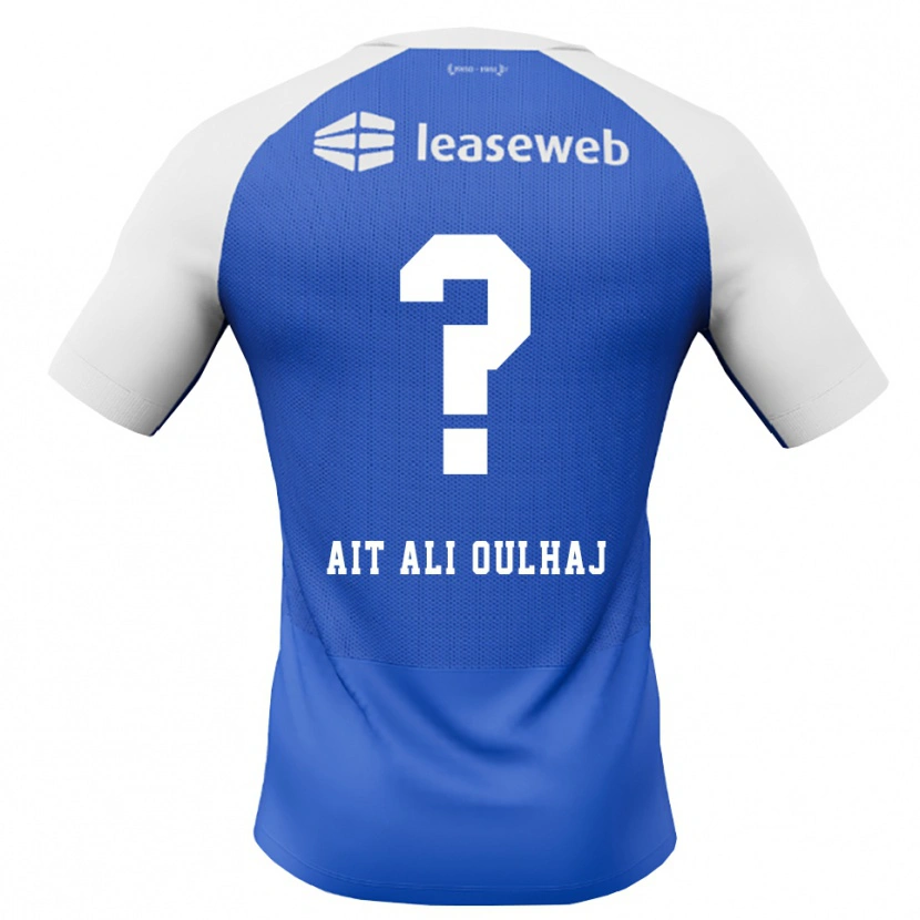 Danxen Heren Adam Ait Ali Oulhaj #0 Hemelsblauw Rood Wit Uitshirt Uittenue 2026/27 T-Shirt