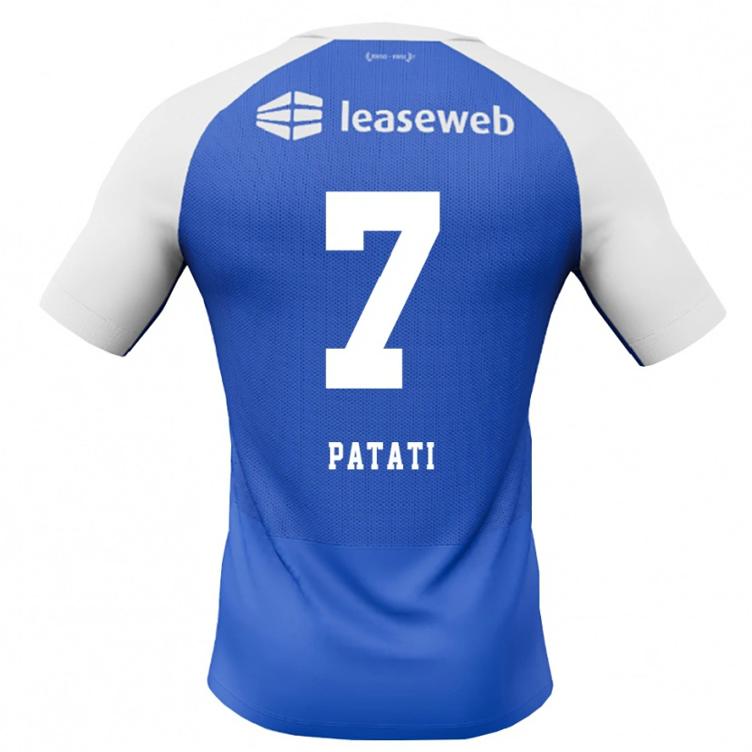Danxen Heren Weslley Patati #7 Hemelsblauw Rood Wit Uitshirt Uittenue 2026/27 T-Shirt