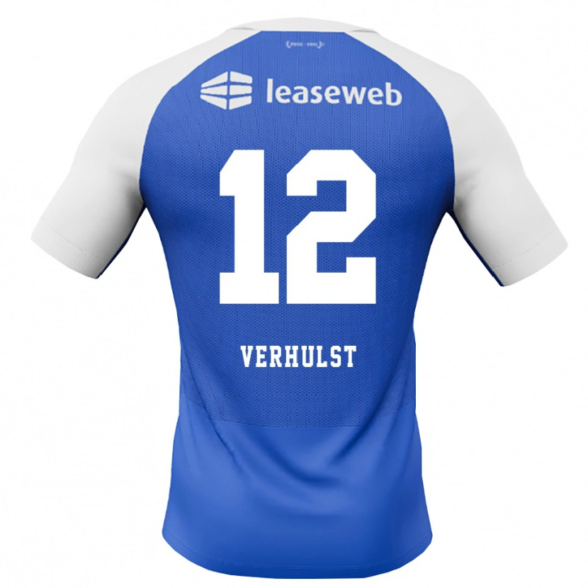 Danxen Heren Hobie Verhulst #12 Hemelsblauw Rood Wit Uitshirt Uittenue 2026/27 T-Shirt