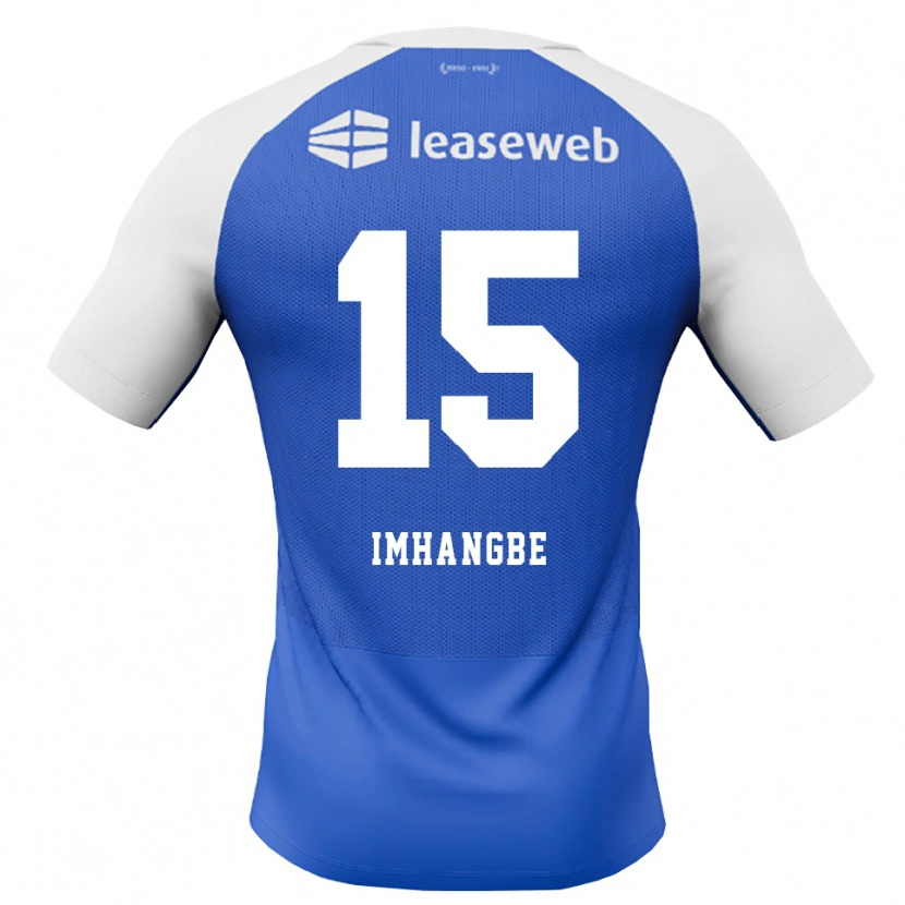 Danxen Heren Amani Imhangbe #15 Hemelsblauw Rood Wit Uitshirt Uittenue 2026/27 T-Shirt