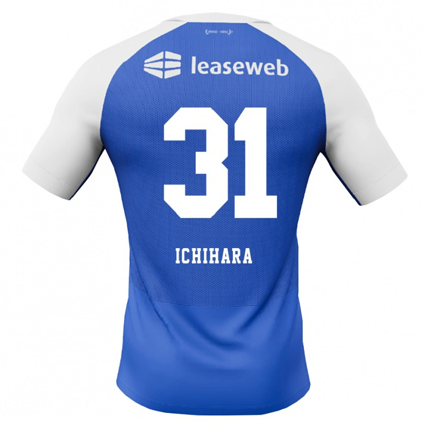 Danxen Heren Rion Ichihara #31 Hemelsblauw Rood Wit Uitshirt Uittenue 2026/27 T-Shirt