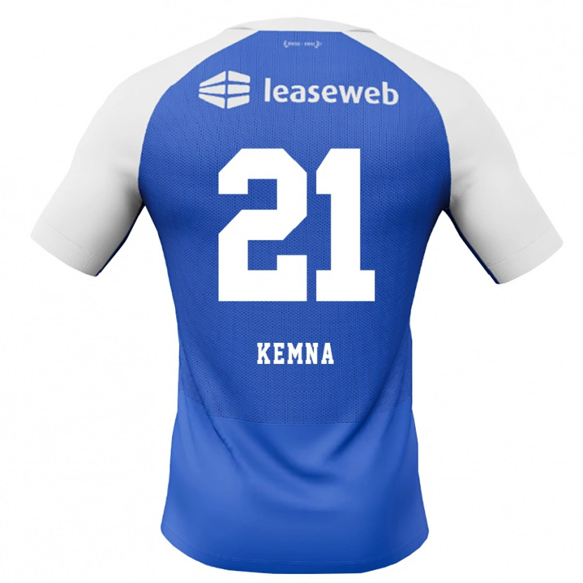 Danxen Heren Ties Kemna #21 Hemelsblauw Rood Wit Uitshirt Uittenue 2026/27 T-Shirt
