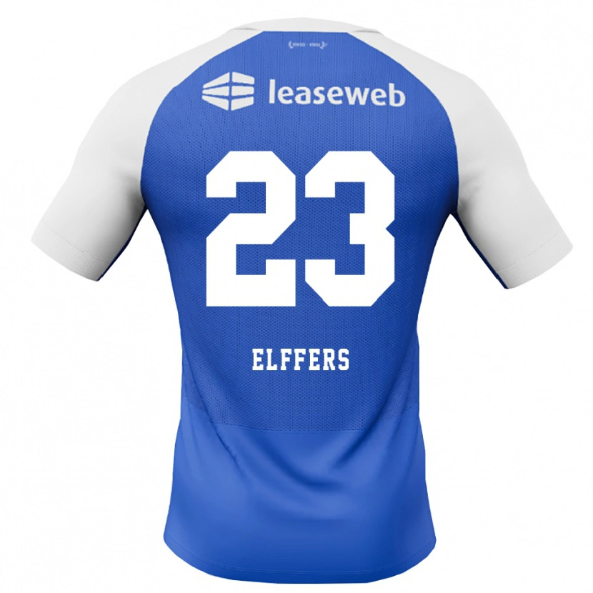 Danxen Heren Timme Elffers #23 Hemelsblauw Rood Wit Uitshirt Uittenue 2026/27 T-Shirt