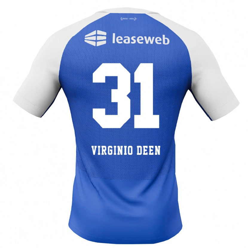 Danxen Heren Daniël Virginio Deen #31 Hemelsblauw Rood Wit Uitshirt Uittenue 2026/27 T-Shirt