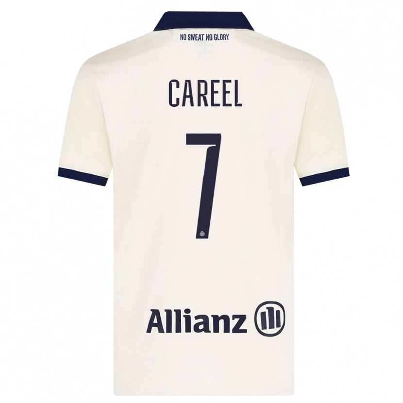 Danxen Heren Oona Careel #7 Beige Zwart Uitshirt Uittenue 2026/27 T-Shirt