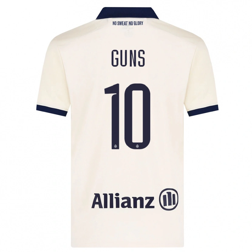 Danxen Heren Celien Guns #10 Beige Zwart Uitshirt Uittenue 2026/27 T-Shirt