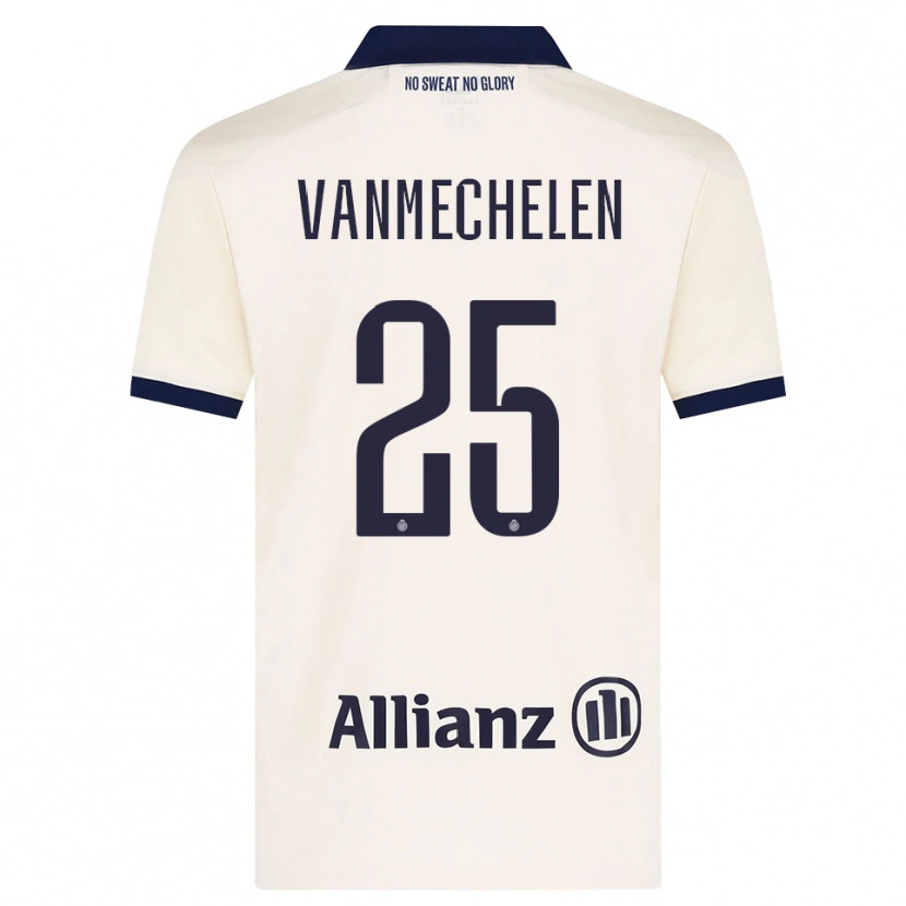 Danxen Heren Davinia Vanmechelen #25 Beige Zwart Uitshirt Uittenue 2026/27 T-Shirt