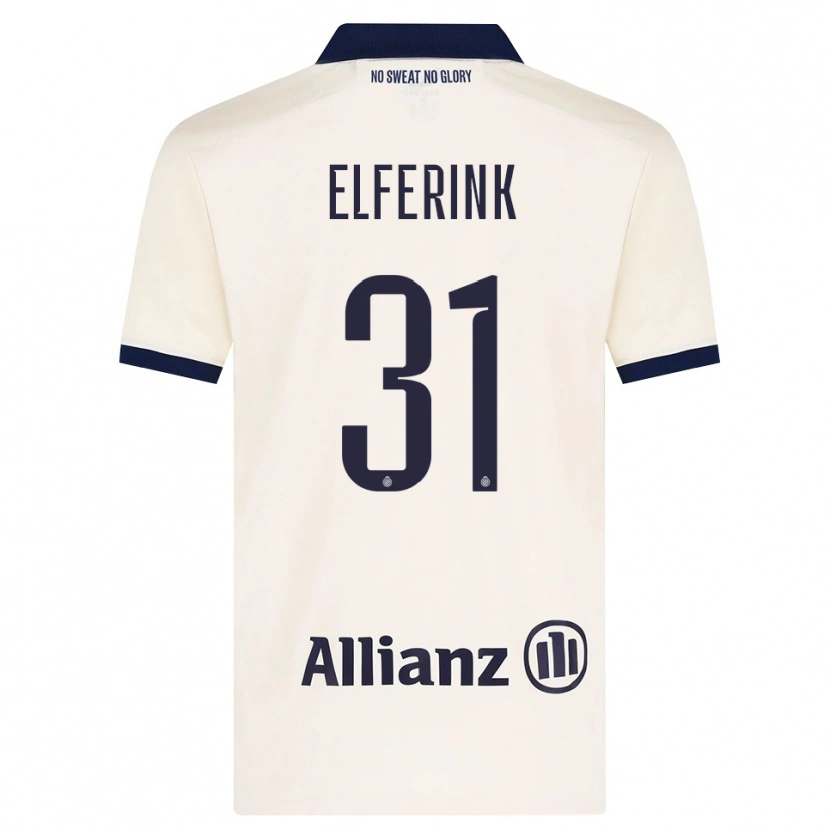 Danxen Heren Marie Elferink #31 Beige Zwart Uitshirt Uittenue 2026/27 T-Shirt
