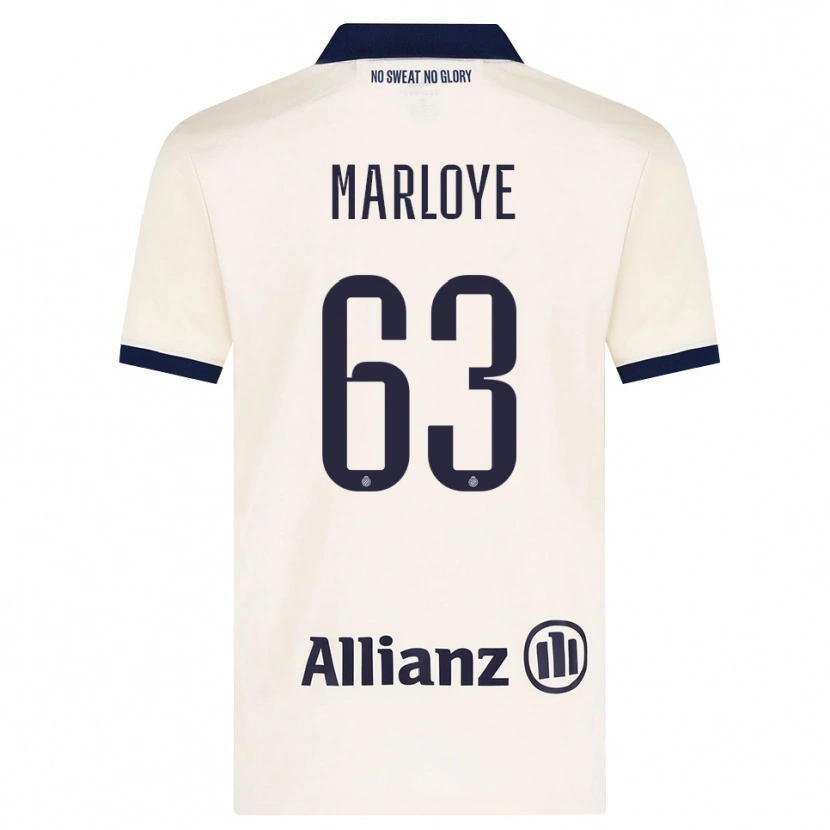 Danxen Heren Sacha Marloye #63 Beige Zwart Uitshirt Uittenue 2026/27 T-Shirt