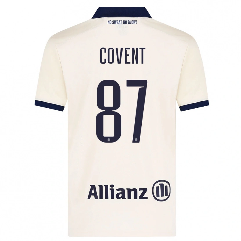 Danxen Heren Jorijn Covent #87 Beige Zwart Uitshirt Uittenue 2026/27 T-Shirt