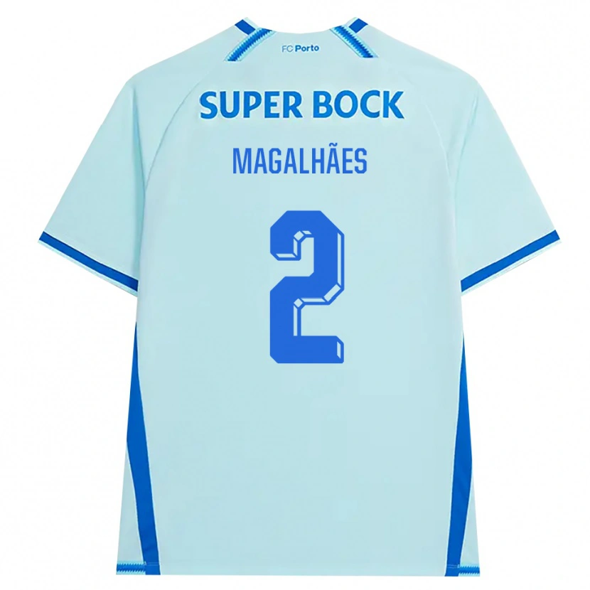 Danxen Heren Rafael Magalhães #2 Licht Hemelsblauw Blauw Thuisshirt Derde Tenue 2026/27 T-Shirt
