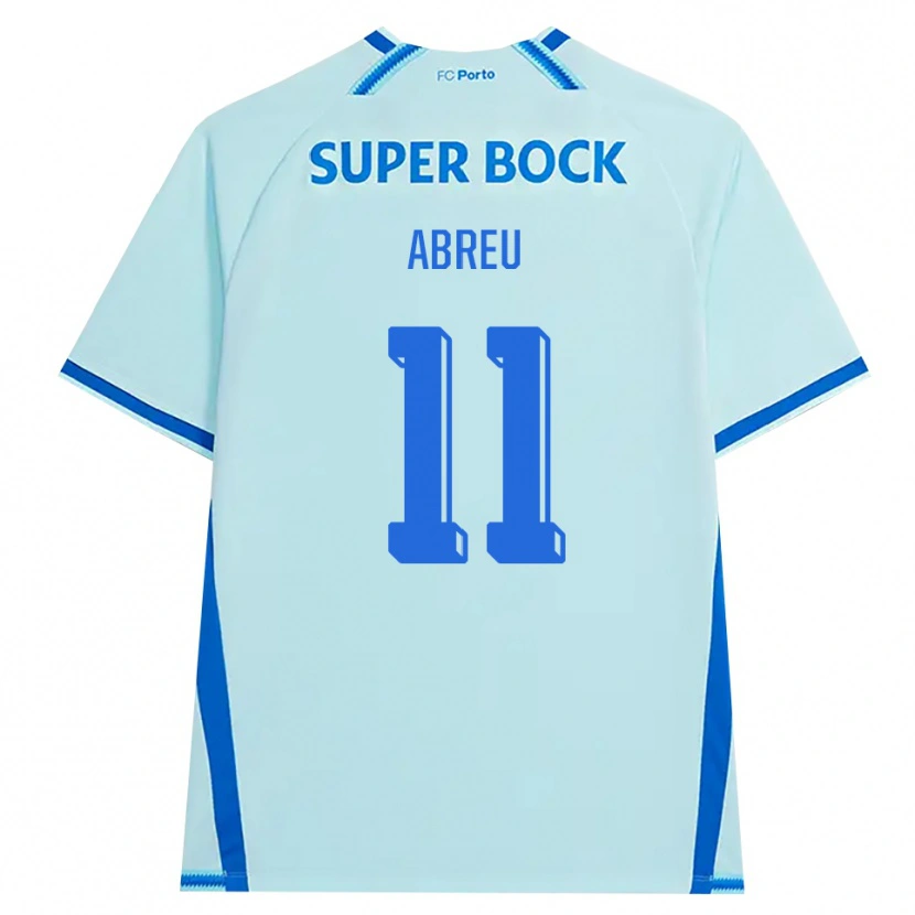 Danxen Heren João Abreu #11 Licht Hemelsblauw Blauw Thuisshirt Derde Tenue 2026/27 T-Shirt