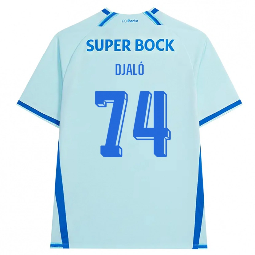 Danxen Heren Ussumane Djaló #74 Licht Hemelsblauw Blauw Thuisshirt Derde Tenue 2026/27 T-Shirt