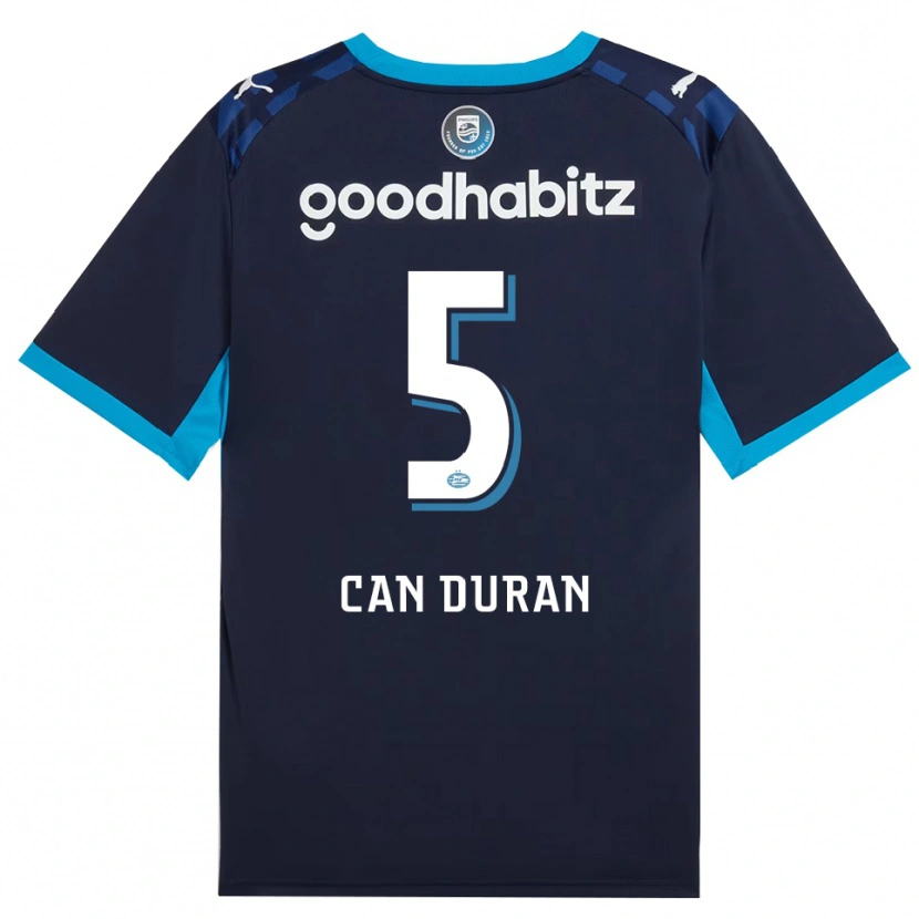 Danxen Heren Emre Can Duran #5 Hemelsblauw Koninklijkblauw Thuisshirt Derde Tenue 2026/27 T-Shirt