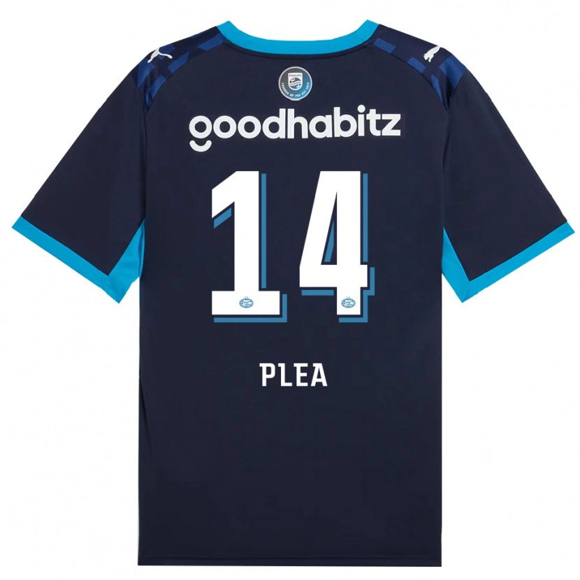 Danxen Heren Alassane Pléa #14 Hemelsblauw Koninklijkblauw Thuisshirt Derde Tenue 2026/27 T-Shirt