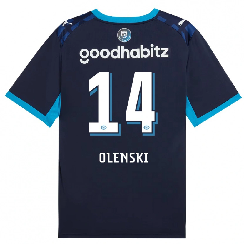 Danxen Heren Rayjen Olenski #14 Hemelsblauw Koninklijkblauw Thuisshirt Derde Tenue 2026/27 T-Shirt