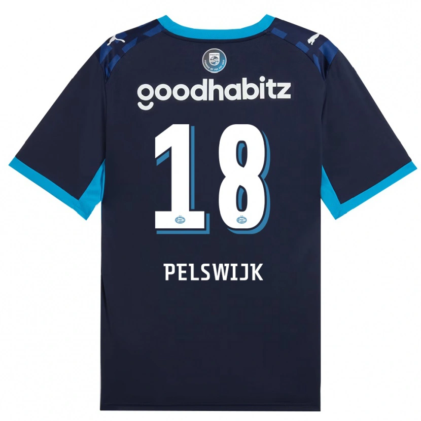 Danxen Heren Xavinhjo Pelswijk #18 Hemelsblauw Koninklijkblauw Thuisshirt Derde Tenue 2026/27 T-Shirt