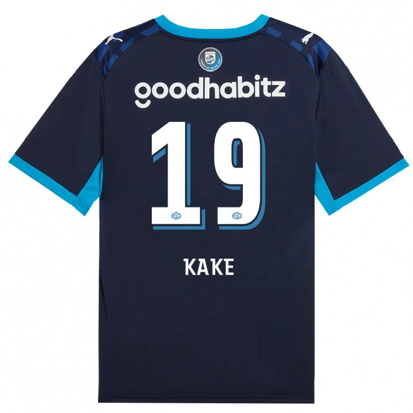 Danxen Heren Souhel Kake #19 Hemelsblauw Koninklijkblauw Thuisshirt Derde Tenue 2026/27 T-Shirt