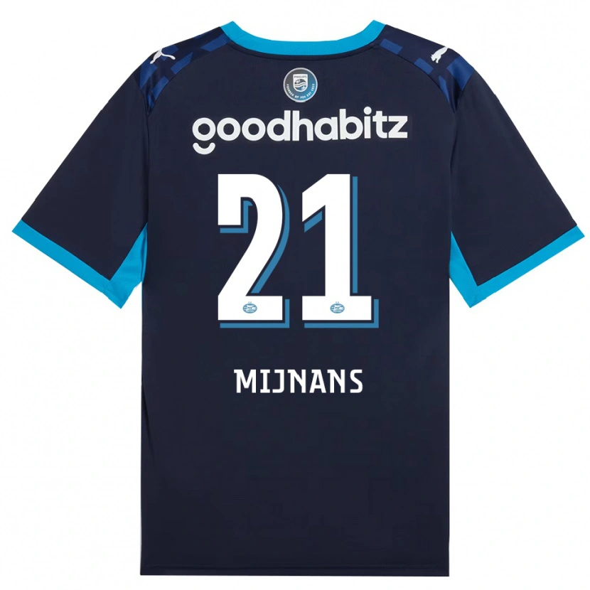 Danxen Heren Sven Mijnans #21 Hemelsblauw Koninklijkblauw Thuisshirt Derde Tenue 2026/27 T-Shirt