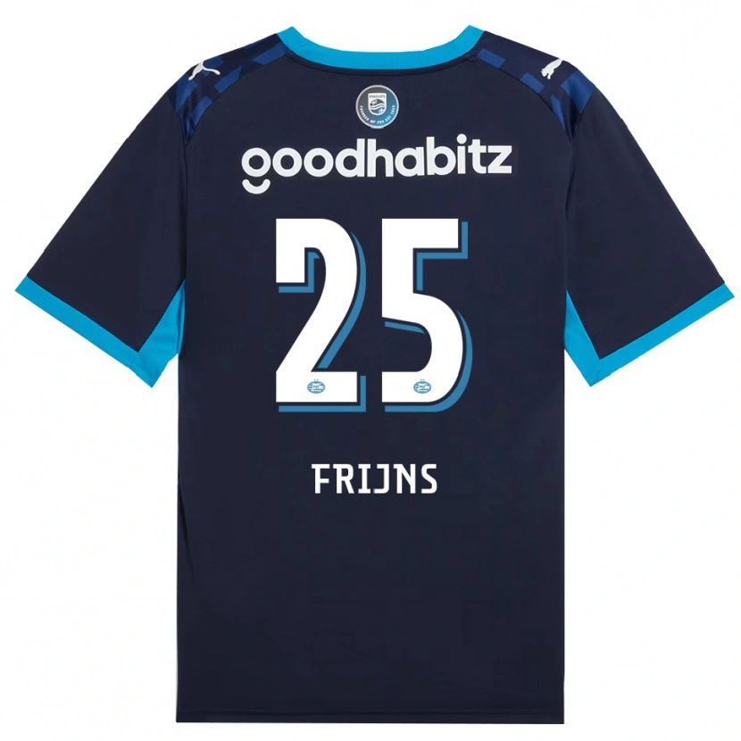 Danxen Heren Emma Frijns #25 Hemelsblauw Koninklijkblauw Thuisshirt Derde Tenue 2026/27 T-Shirt