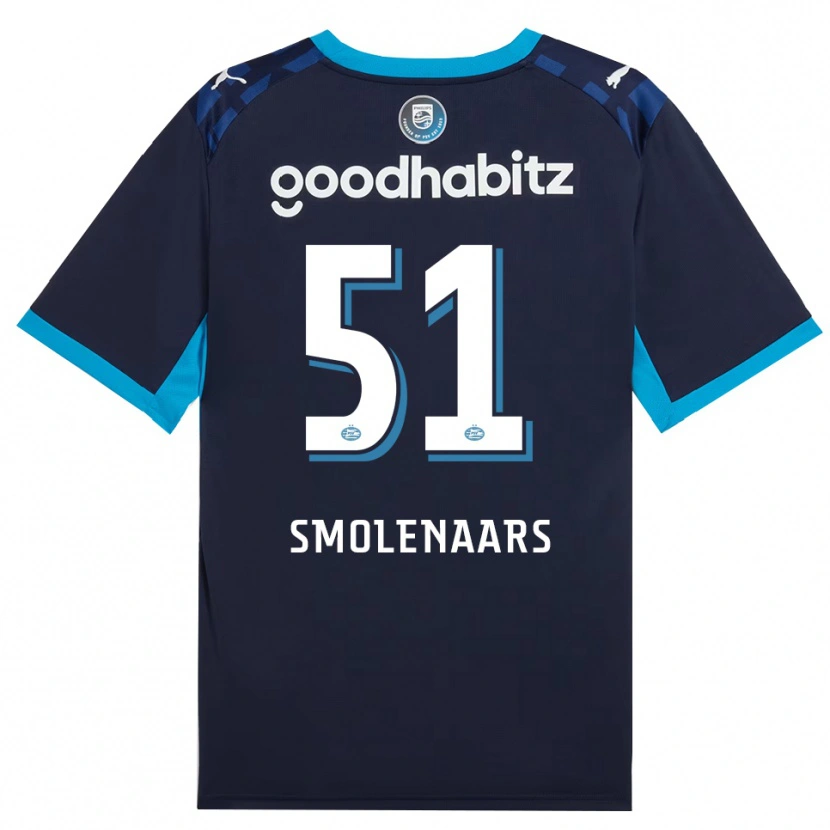 Danxen Heren Tijn Smolenaars #51 Hemelsblauw Koninklijkblauw Thuisshirt Derde Tenue 2026/27 T-Shirt