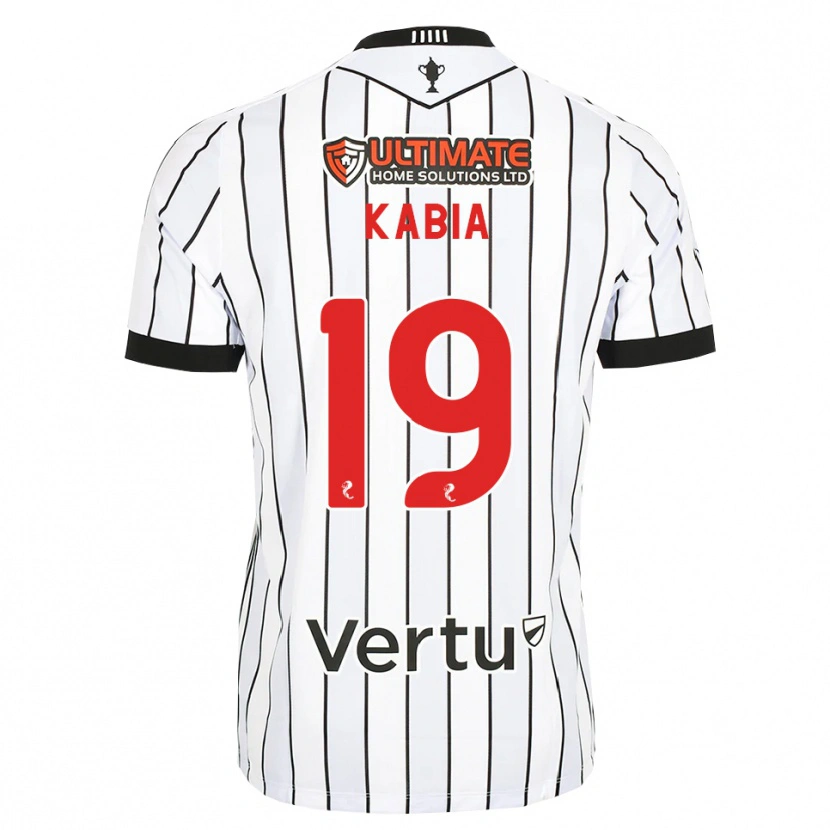 Danxen Heren Ismeal Kabia #19 Wit Zwart Rood Thuisshirt Thuistenue 2026/27 T-Shirt