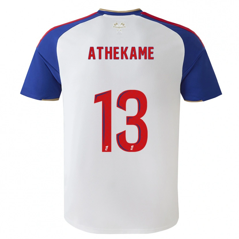 Danxen Heren Zachary Athekame #13 Royalblue Rood Wit Thuisshirt Thuistenue 2026/27 T-Shirt