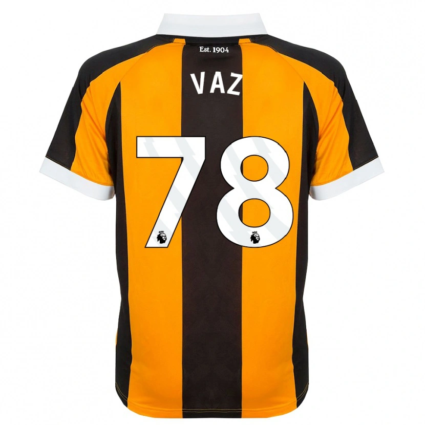Danxen Heren Robinio Vaz #78 Oranje Zwart Wit Thuisshirt Thuistenue 2026/27 T-Shirt