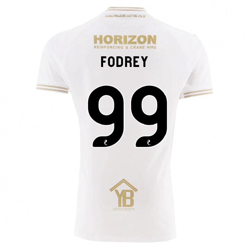Danxen Dames Cj Fodrey #99 Tarwe Wit Uitshirt Uittenue 2026/27 T-Shirt