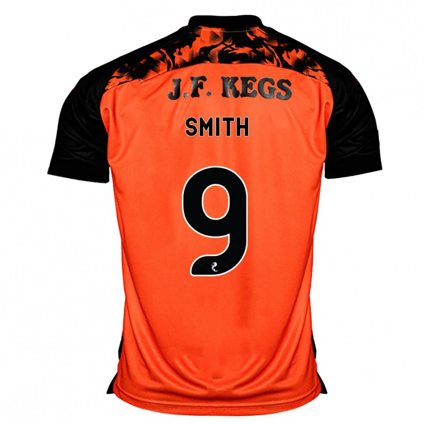 Danxen Dames Robyn Smith #9 Oranje Zwart Wit Thuisshirt Thuistenue 2026/27 T-Shirt