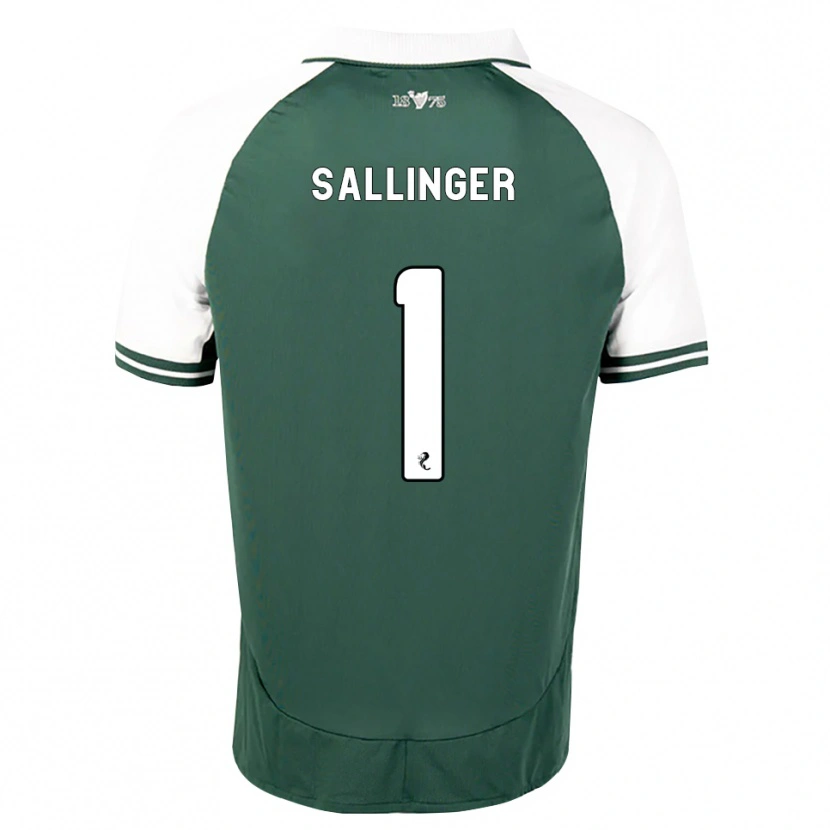 Danxen Dames Raphael Sallinger #1 Zeegroen Wit Thuisshirt Thuistenue 2026/27 T-Shirt
