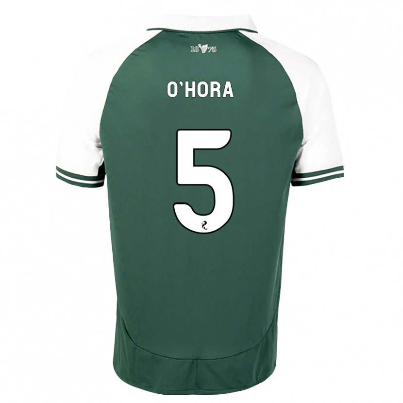 Danxen Dames Warren O'hora #5 Zeegroen Wit Thuisshirt Thuistenue 2026/27 T-Shirt