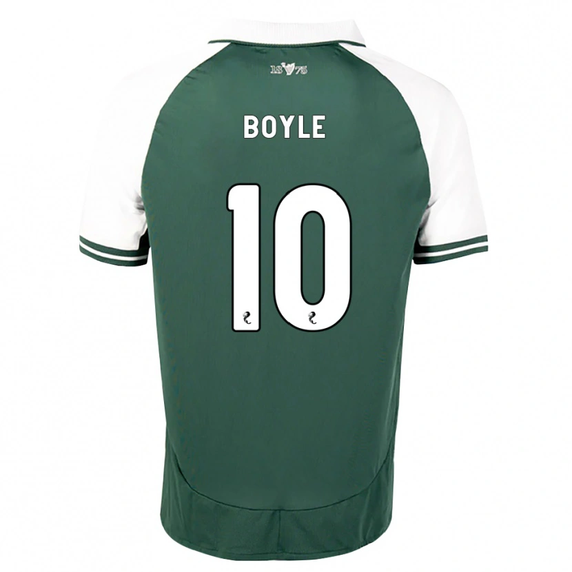Danxen Dames Martin Boyle #10 Zeegroen Wit Thuisshirt Thuistenue 2026/27 T-Shirt