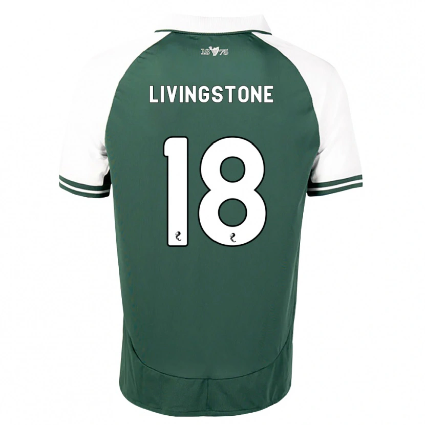 Danxen Dames Rosie Livingstone #18 Zeegroen Wit Thuisshirt Thuistenue 2026/27 T-Shirt
