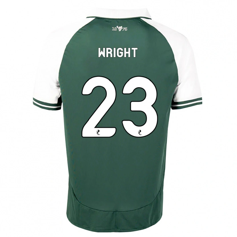 Danxen Dames Callum Wright #23 Zeegroen Wit Thuisshirt Thuistenue 2026/27 T-Shirt