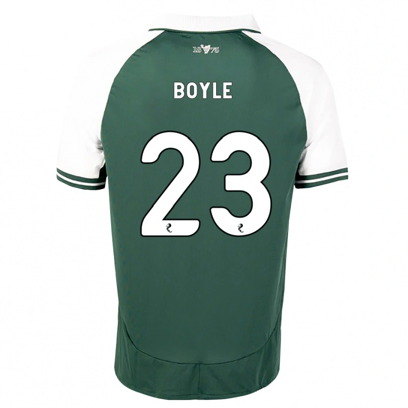 Danxen Dames Rachael Boyle #23 Zeegroen Wit Thuisshirt Thuistenue 2026/27 T-Shirt