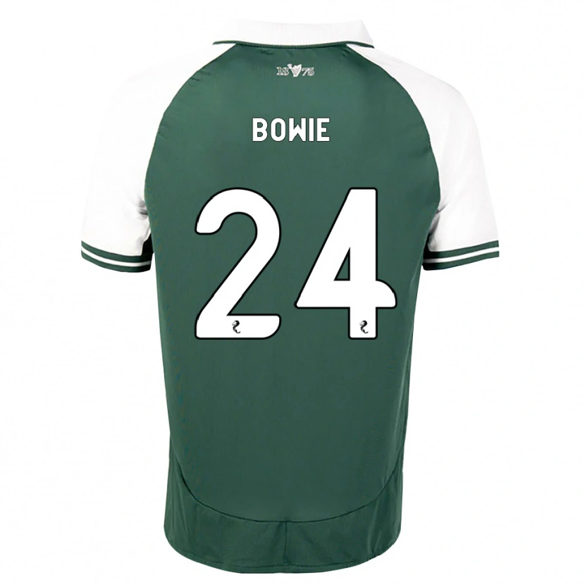 Danxen Dames Tegan Bowie #24 Zeegroen Wit Thuisshirt Thuistenue 2026/27 T-Shirt