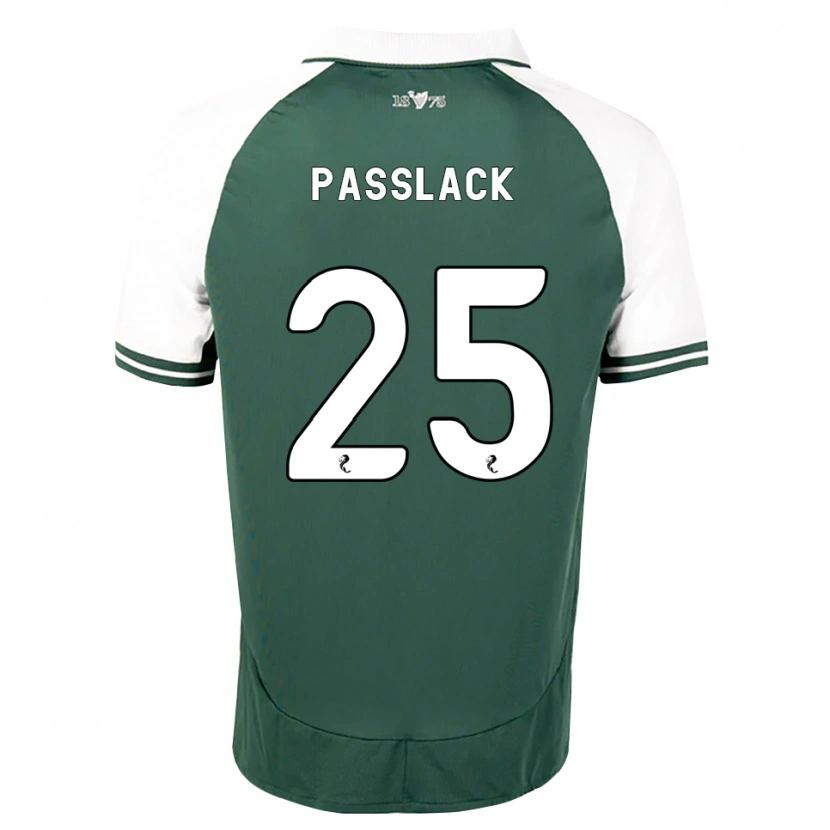 Danxen Dames Felix Passlack #25 Zeegroen Wit Thuisshirt Thuistenue 2026/27 T-Shirt