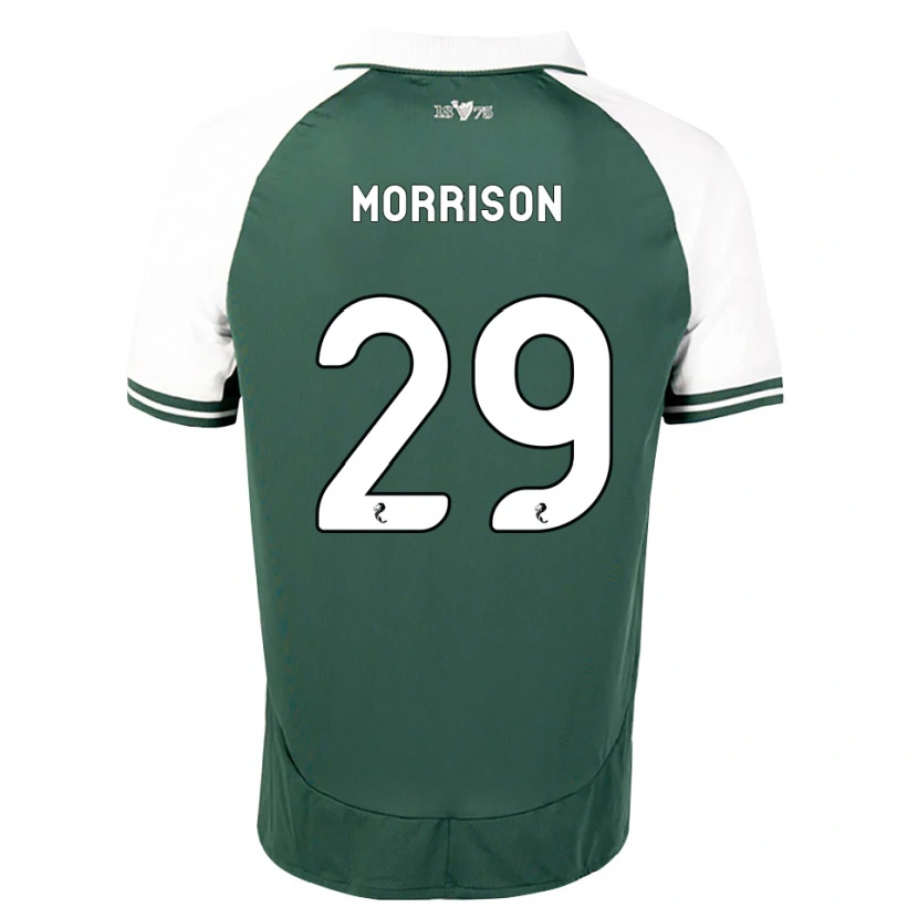 Danxen Dames Kirsty Morrison #29 Zeegroen Wit Thuisshirt Thuistenue 2026/27 T-Shirt