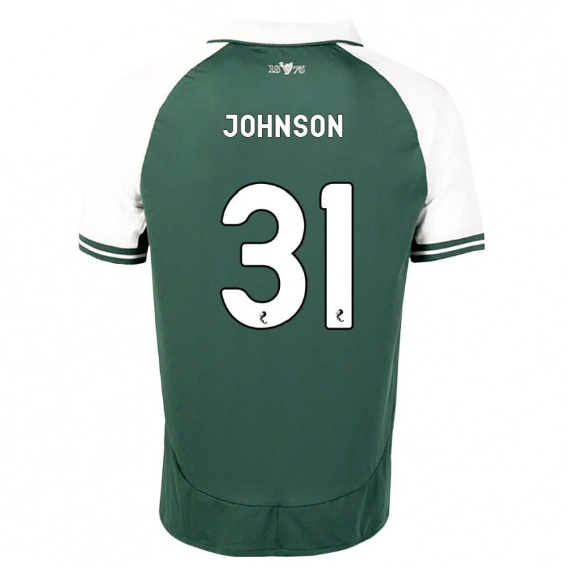 Danxen Dames Murray Johnson #31 Zeegroen Wit Thuisshirt Thuistenue 2026/27 T-Shirt