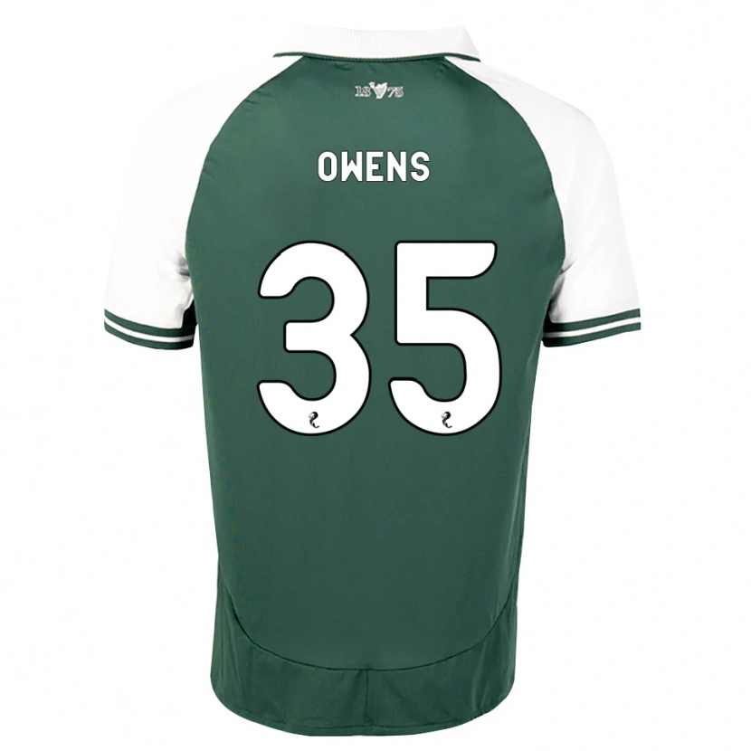 Danxen Dames Freddie Owens #35 Zeegroen Wit Thuisshirt Thuistenue 2026/27 T-Shirt